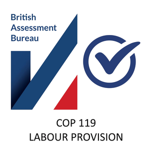British Assessment Bureau, COP 119 Labour Provision certified
